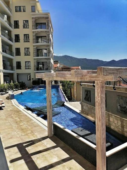 Modern Top Floor Sea View 3Br With Pools, Spa & Fitness Becici  Exterior photo